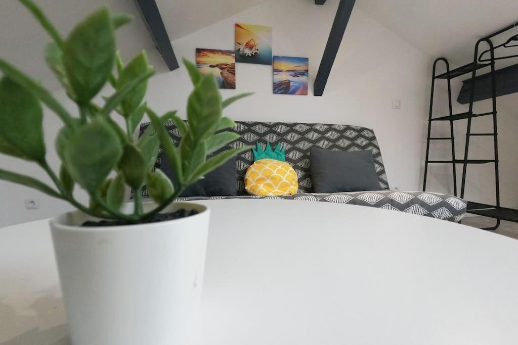 Atypique T1 Duplex - Wifi .Parking .Proche .Gare Apartment Saint-Quentin  Exterior photo